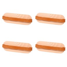 Winprice 壁掛式拖鞋架, 粉色, 4個