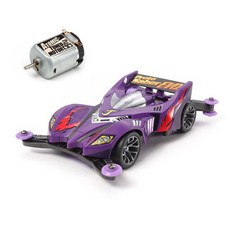 TAMIYA 田宮 Proto Saber Evo Premium AR 迷你四驅車 19448 + Atomic Tuned 2 馬達 15486 套裝, 混合色, 1套