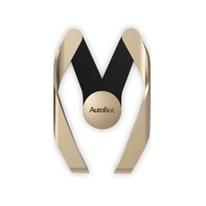 알럽홈 M자 자동차 브래킷 메탈, 골드, 1개