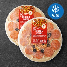 푸딩팩토리 페파로니 씬피자 (냉동), 215g, 1개입, 2개