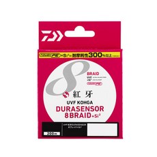 DAIWA 大和 UVF 紅牙 DURA SENSOR 釣魚線 X8+SI2, 混色, 1個