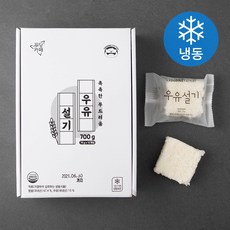 푸딩팩토리 우유설기 (냉동), 70g, 10개입, 1개