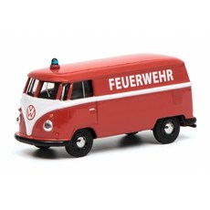 Suhuco 大眾 T1 小巴消防車 64 比例壓鑄模型圖, 紅色的