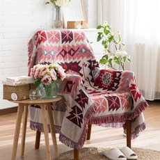 알럽홈 복고풍 보헤미안패턴 쇼파블랭킷, TYPE04, 1개