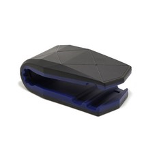 Allovehome 儀表板鱷魚嘴夾式支架 車用支架, 黑色 + 藍色