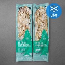 푸딩팩토리 한마리 순살먹태 (냉동), 130g, 2개