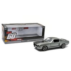 GREENLiGHT 60 秒埃莉諾 18scale 1967 年福特野馬壓鑄汽車, 灰色