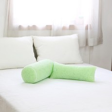 유니코아 바이오세라믹 칩베개 원형, 그린, 1개