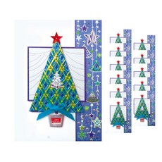 From&To 聖誕卡 + 信封 套組 S1025q4, 混合色, 12套