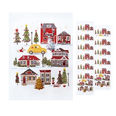 From&To 聖誕卡 + 信封套組 S1025q1, 混合色, 12套