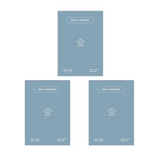 PAPERIAN 製作備忘錄備忘錄書消費記錄, 混色, 3個