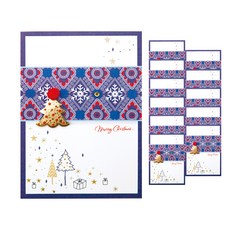 From&To 聖誕卡 + 信封組 S1024q4, 12套, 混色