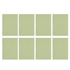 PAPERIAN 6孔精裝橄欖8p, 2張