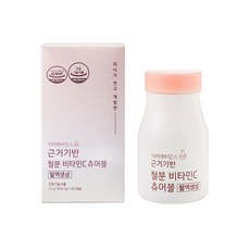 鐵質和維他命C咀嚼片, 60顆, 1罐