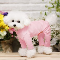 Pet Design 狗狗運動連身衣, 淺粉色