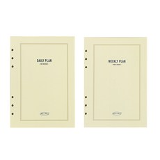 PAPERIAN 製作備忘錄 6 球計劃或每日 + 每週, 80張
