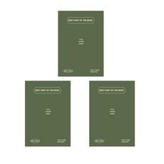 PAPERIAN 做一個備忘錄備忘錄書轉錄筆記, 混色, 3個