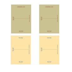 PAPERIAN Make a Memo 備忘錄 一日一畫 + 回顧, 混色, 2套