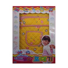 Kids One Toy可愛親親背帶 黃色