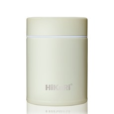 HiKaRi 不鏽鋼保溫便當盒, 象牙白, 200ml