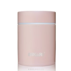 HiKaRi 不鏽鋼保溫便當盒, 粉紅色, 200ml