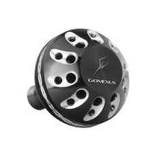 GOMEXUS 紡紗輪電動手柄旋鈕 A 型, 黑色 銀色 黑色