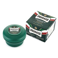 PRORASO 清爽尤加利刮鬍皂罐, 150ml, 1個