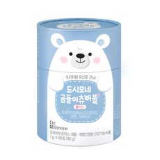 드시모네 곰돌이 츄어블 유산균, 80정, 1개