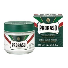 PRORASO 剃鬚膏 清新桉樹款, 100ml, 1罐