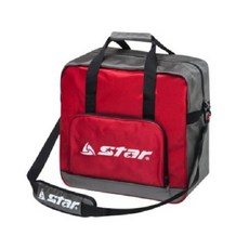 牛津包 BT450-04 帶 4 個星星球, 紅色 灰色