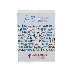 卡紙棉100白色粗糙黃色美術紙單張包 A3 A32W 320g, 1個