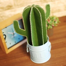 O's Felt 仙人掌加濕器 不織布 DIY 套組, 1套, 混合色