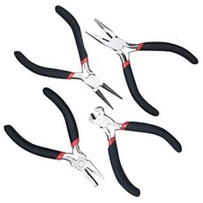 OON 多功能手動工具 4款組, 頂切鉗+尖嘴鉗+老虎鉗+長鼻鉗, 1組