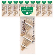 三葉草竹編針 55-102, 混色, 10個