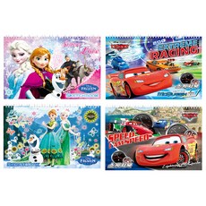 FROZEN 迪士尼速寫本隨機送2p+卡斯速寫本隨機送2p套組, 345 x 250 毫米, 25張
