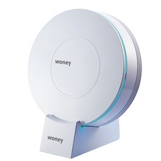 워니원 차량용 가정용 공기청정기 13㎡, W1-001, 화이트