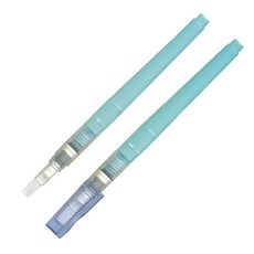 ZIG 書法水筆, 扁平（主體 180mm x 刷頭 12mm x 寬度 6mm）, 2個