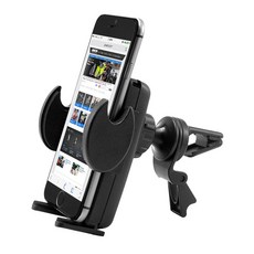 ARKON Mega Grip 車用出風口型智慧型手機支架 SM457, 單一顏色, 1個