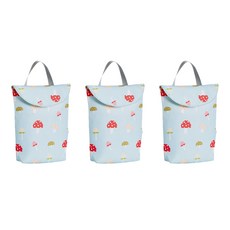 ABM 손잡이 기저귀 파우치, 버섯