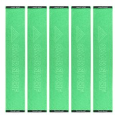 OMAR SHARIF Sugenpani 彩色運動毛巾, 綠色, 5個