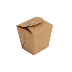 The Damda素色牛皮紙點心盒 中 50入, 1個