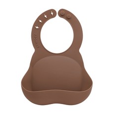 프로미스 실리콘 턱받이, 비스코티, 1개입, 1개