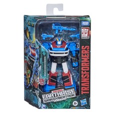 TRANSFORMERS WFC E 豪華煙幕機器人玩具, 紅色的