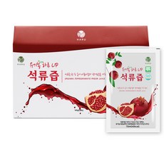 하루UP 100% 유기농 석류즙, 70ml, 30개