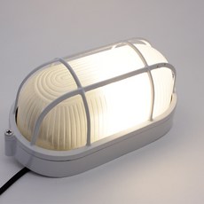 타원 망 마린 벽등 빅사이즈, 화이트