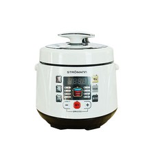 STROMANN 多功能電子壓力鍋 5人用, JJ-EPC011 (銀色)