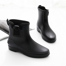 갓슈 남성용 바이크 첼시 레인부츠