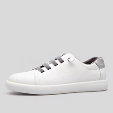 VONIN 천연소가죽 오솔라이트 밴딩 끈 스니커즈 GK062