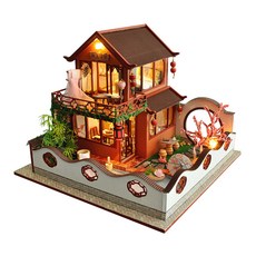 Kkomideal DIY微型房子東方風格41繪圖源+手工工具, 混色