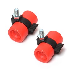 컬러바퀴 볼트 스톱 레드, 2개